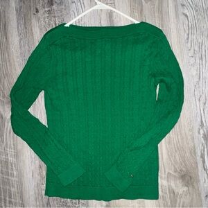 Y2K Tommy Hilfiger Emerald Sweater Size small